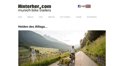 Desktop Screenshot of hinterher.com